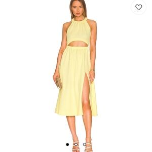 NEW LPA Adalyn Dress in Yellow